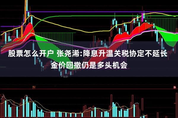 股票怎么开户 张尧浠:降息升温关税协定不延长 金价回撤仍是多头机会